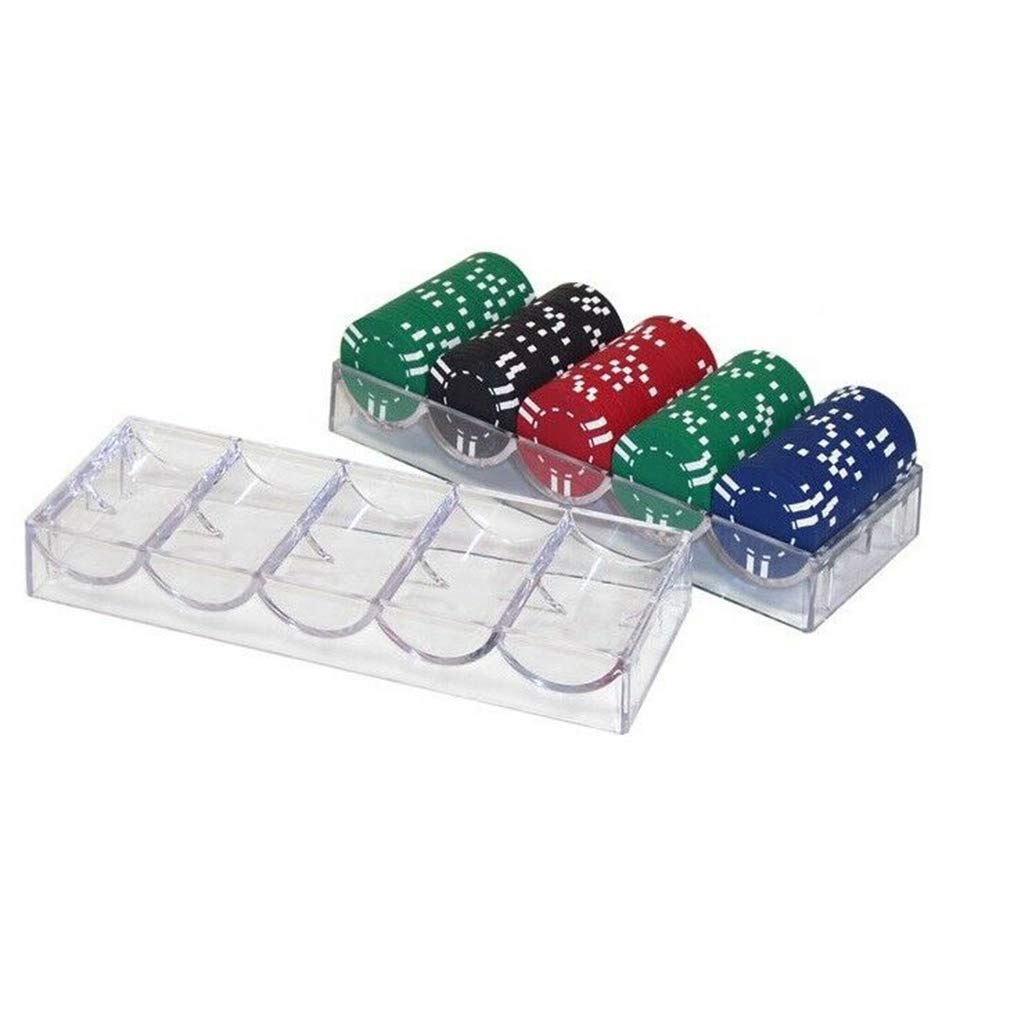 Scatola Porta Fiches da Poker da 6 Pezzi