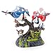 Liberty Imports Electric Singing and Chirping Toy Birds - Battery Operated Electric Blue Jays with Realistic Movement, Sound Activated Office and Home Decor Accessories Novelty Gift