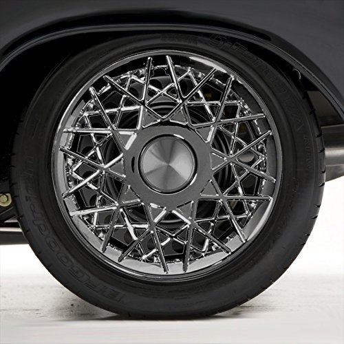 Upgrade Your Auto Set Four 16' Chrome Hubcap Wheel Covers for Ford Crown Victoria 1998-2002