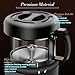 CAFEMASY Coffee Bean Roaster Machine - Home Use Air Coffee Roaster with Adjustable Timer Roasting Heating and Air Fan Setting