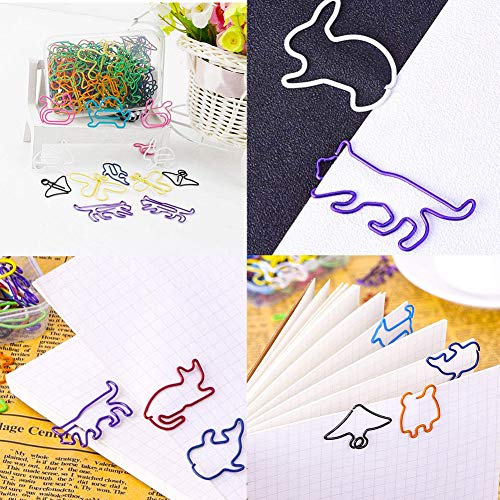 60 Pezzi Animal Shapes Graffette, FANDE Clip per