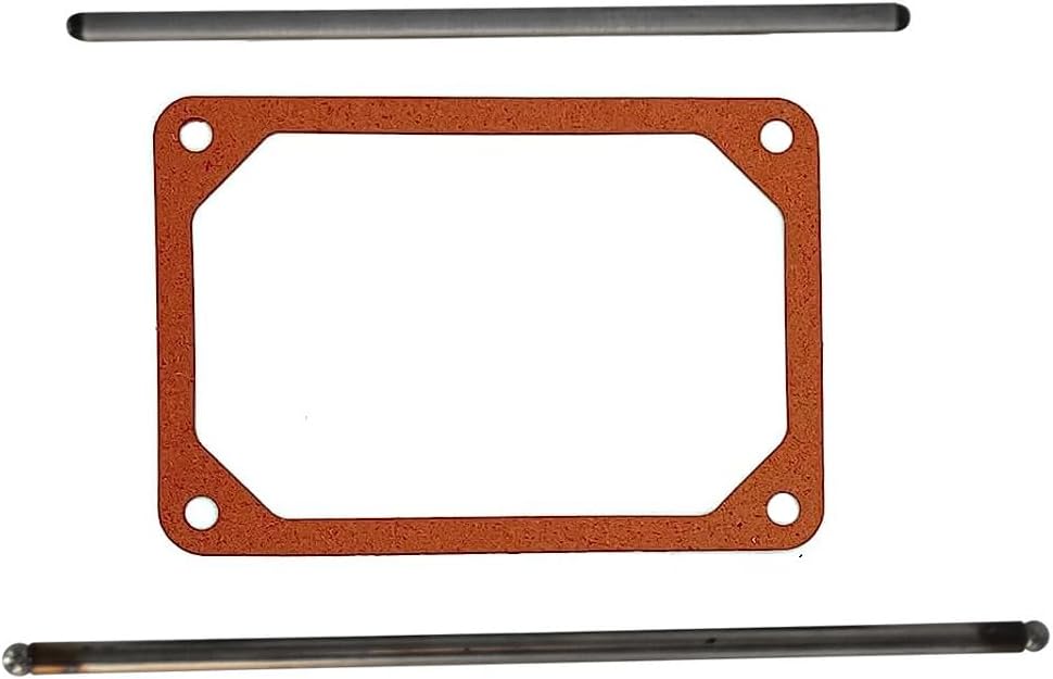 Replacement BS 690971 Rocker Cover Gasket 690981 690982 Push Rods Set for Lawn Mower Part