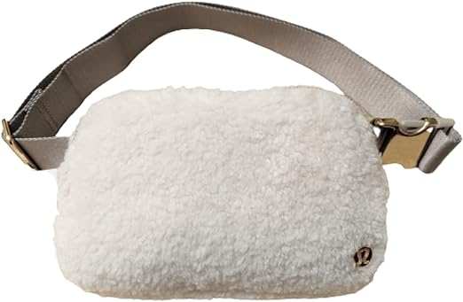 Lululemon Athletica Everywhere Fleece Belt Bag (Light Ivory)