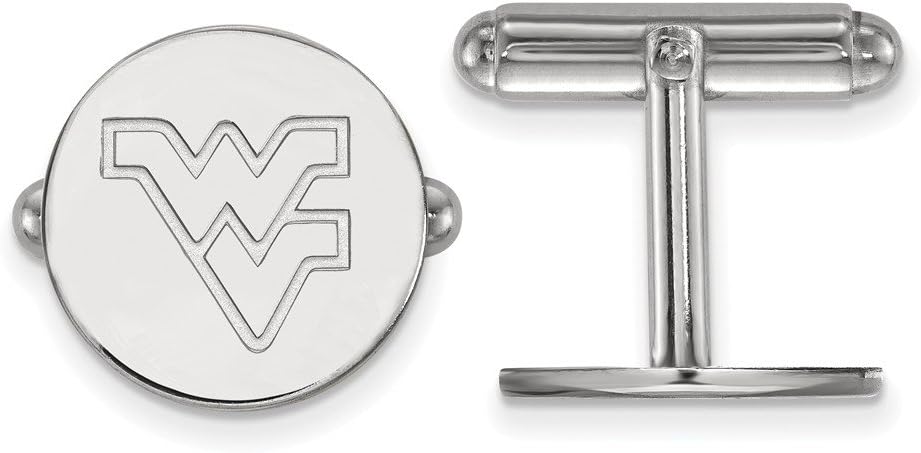West Virginia Cufflinks (Sterling Silver)