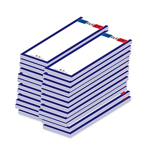 PRICARO Kellnerblock Restaurant Tricolore, 24 Stück