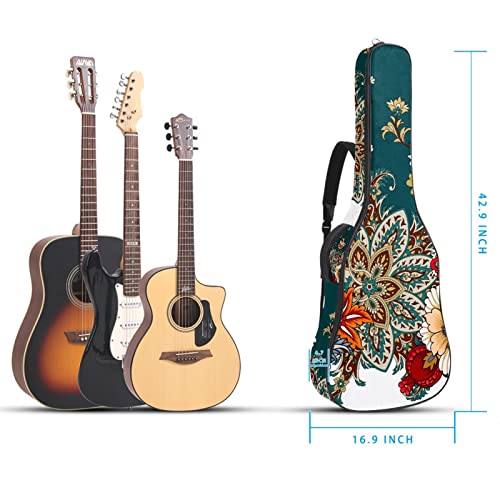 Gook-Luck-Birds Housse de transport rembourrée imperméable Oxford pour guitare avec bandoulière réglable - Les Beatles, Paul McCartney, John Lennon, RIngo Starr, George Harrison Gook-Luck-Birds Housse de transport rembourrée imperméable Oxford pour guitare avec bandoulière réglable – Image 6