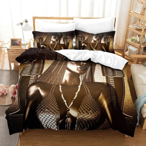 Parure de lit king size microfibre confortable housse de couette jaune d'œuf - 3