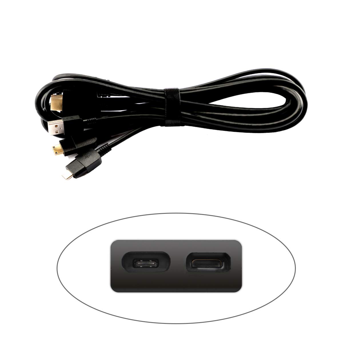 Amazon | GAOMON 液タブPD1161/PD1561専用3-1統合配線 HDMI-USB-電源 