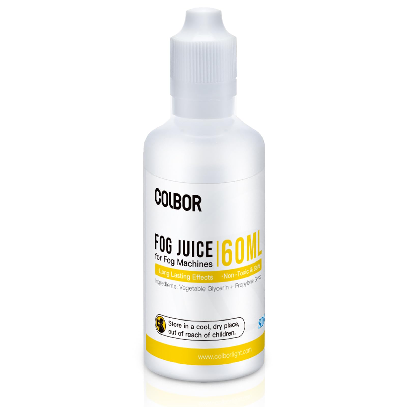 COLBOR Fog Juice High Density Odorless Vegetable Glycerin Based Fog Liquid for COLBOR Fog Machine CF3/CF5