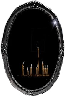 XL Vintage Style Acrylic Scrying Mirror - Fortune 