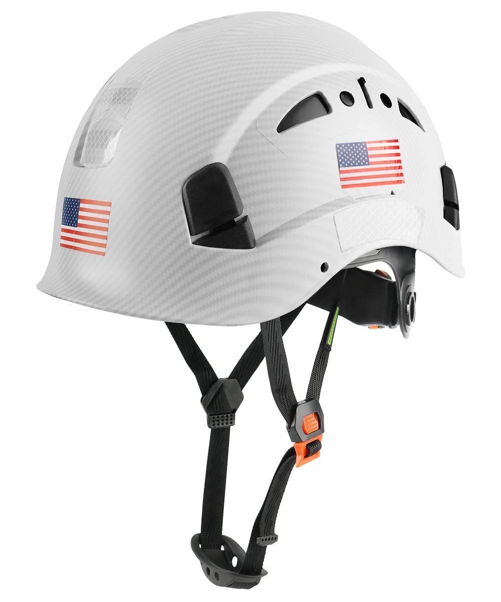 GREEN DEVIL Safety Helmet Hard Hat Adjustable Lightweight Vented ABS Work Helmet 6-Point Suspension ANSI Z89.1 Approved Ideal for Industrial &