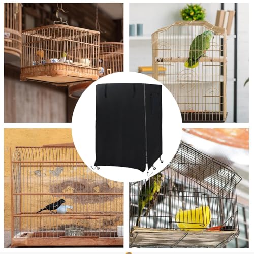 Housse de cage à oiseaux lavable occultante pour perruche - 5