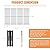 AJinTeby Grill Replacment Parts for Broil-Mate, Broil King 9625-67, 9625-84, Baron 320, 340, 440, Huntington and Sterling, Cooking Grill Grates Heat Plate Burners, Huntington and Sterling Accessories