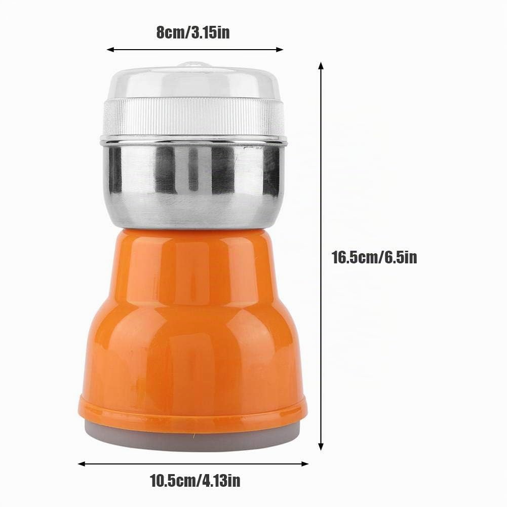 Moulin à café électrique en acier inoxydable Broyeur multifonction noix céréales herbes 220V UE Accessoires cuisine ustensiles café