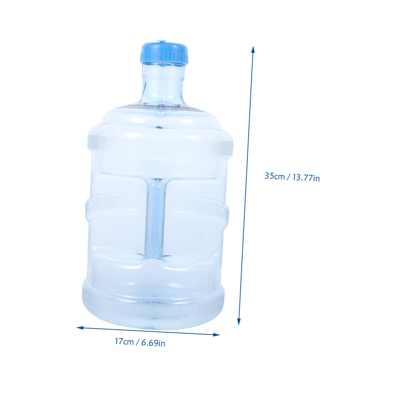 5 Liter Wasserflasche PC mit Griff für Transport im Auto