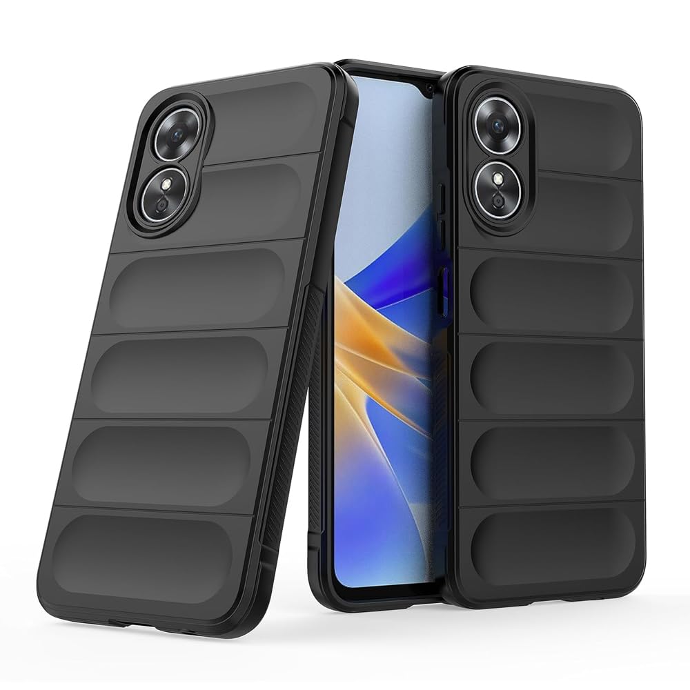 amazon basics Mobile Cover for Oppo A78 4G | Full Camera Protection | Liquid Silicon Case | Flexible Bumper Case for Oppo A78 4G (Black) (B0D1MVRSTG) Amazon Price History, Amazon Price Tracker