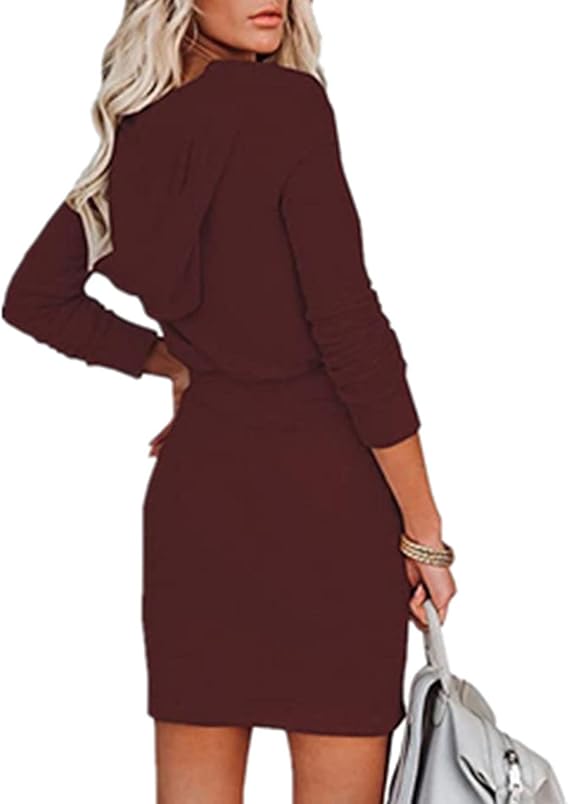 送料/関税込 ●SHALOM● 24FW HOODY DRESS Amazon.com: Dademeo Women's Hoodies Pocket Sweatshirt Dress