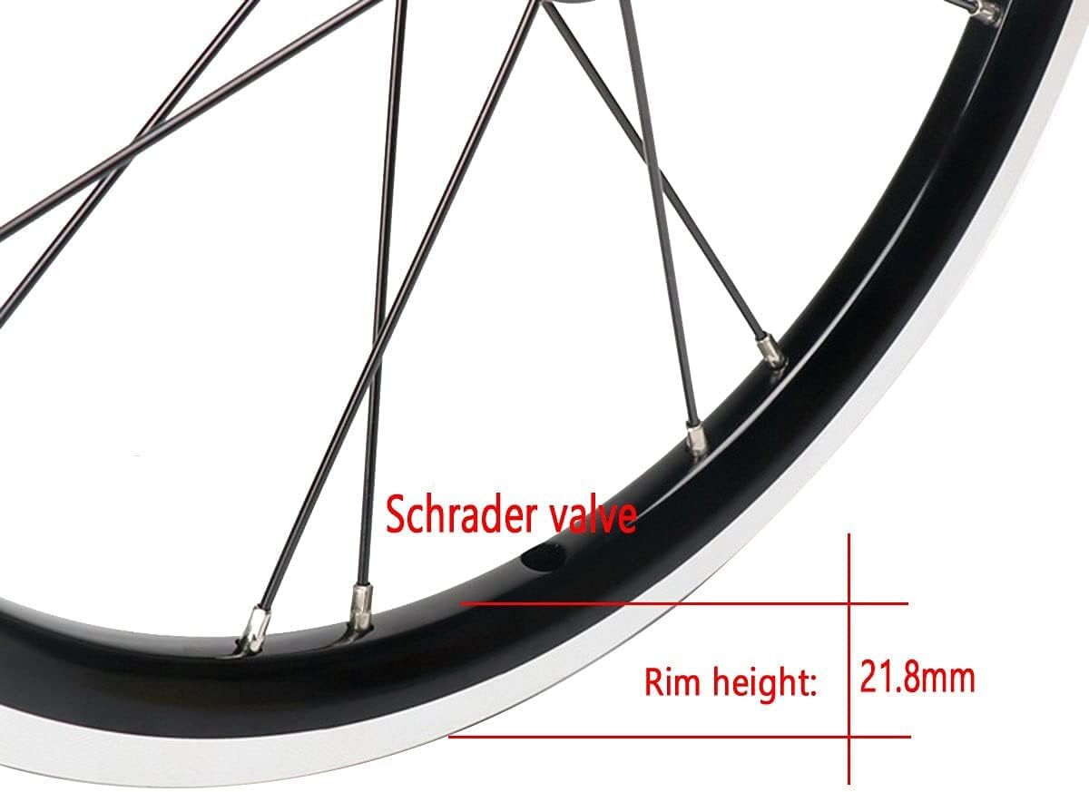Amazon | 自転車ホイールセット 16 ''305 リム V ブレーキ