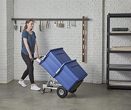 Image of COSCO 4-in-1 Folding Series Hand Truck with Flat-Free Wheels