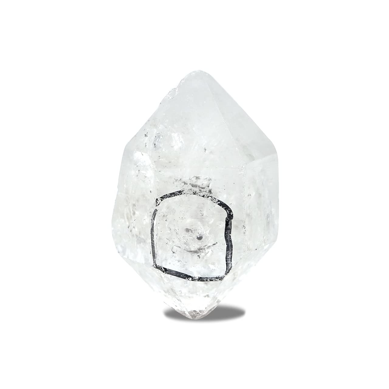 Enhydro Crystal Starborn inclusion fluide mobile quartz authentique lithothérapie - 8