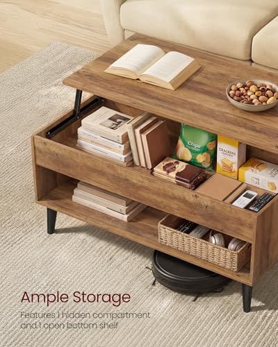 VASAGLE Lift Top Coffee Table