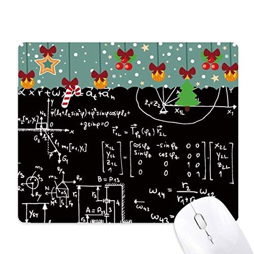 Tapis de Noël en caoutchouc formules mathématiques Matrix cadeau original pour geek