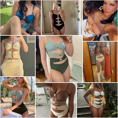 Narecte Modest One Piece Swimsuit Women 2025 Womens Swimsuits Bathing Suit for Women Womens Bathing Suits Tummy Control2