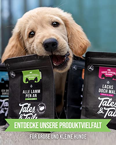 Tales & Tails Lamm Ba Zamba Halbfeuchtes Trockenfutter für Hunde | Getreidefrei | Mit 75% Lamm Als Tierische Proteinquelle | Nur 6 Zutaten | Hohe Verträglichkeit | 4kg
