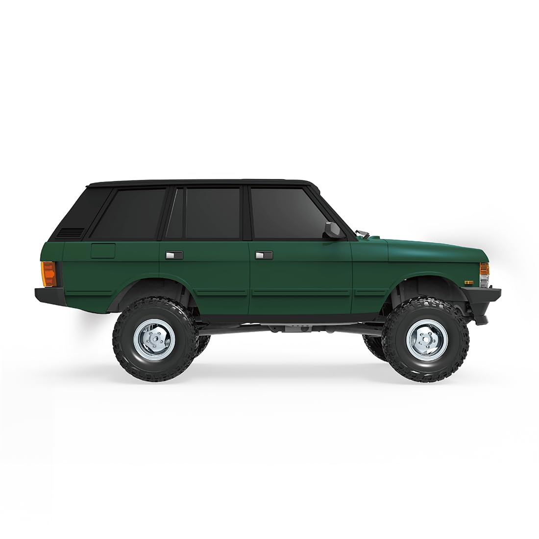Skala 1/18 2,4 G 3CH 4WD Off-Road RC Model samochodu z rozkładanymi reflektorami, model pilota terenowego dla kolekcjonerów i entuzjastów (wersja RTR/zielony)