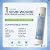 Tier1 1 Micron 10 x 2.5 Water Filter | Spun Wound Polypropylene Whole House Sediment Filter Cartridge | Replacement for Pentek P1, PX01-9-78, SDC-25-1001 | 2.5 x 10 Water Filter