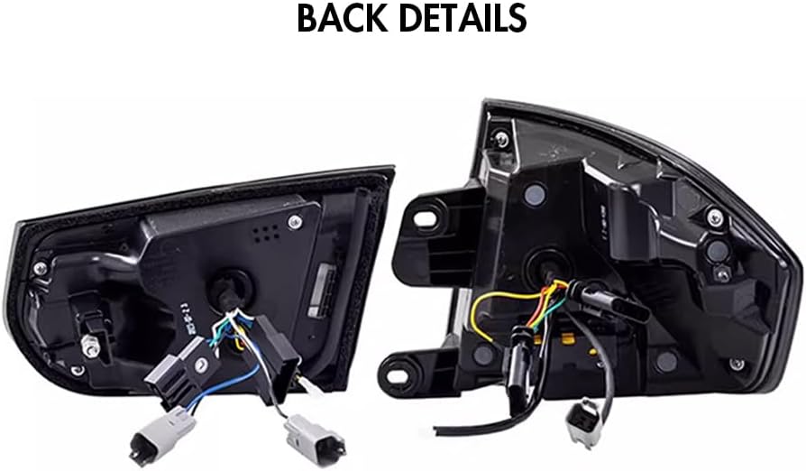 LED Tail Lights for 2013-2018 BMW F30 F31 3-Series 320i 330i 335i 330e 340i 328d 328i xdrive M3 Taillights Assemblies Kit with Turn Signal DRL Reverse Brake light Rear Lamps Replacement(Left&Right)