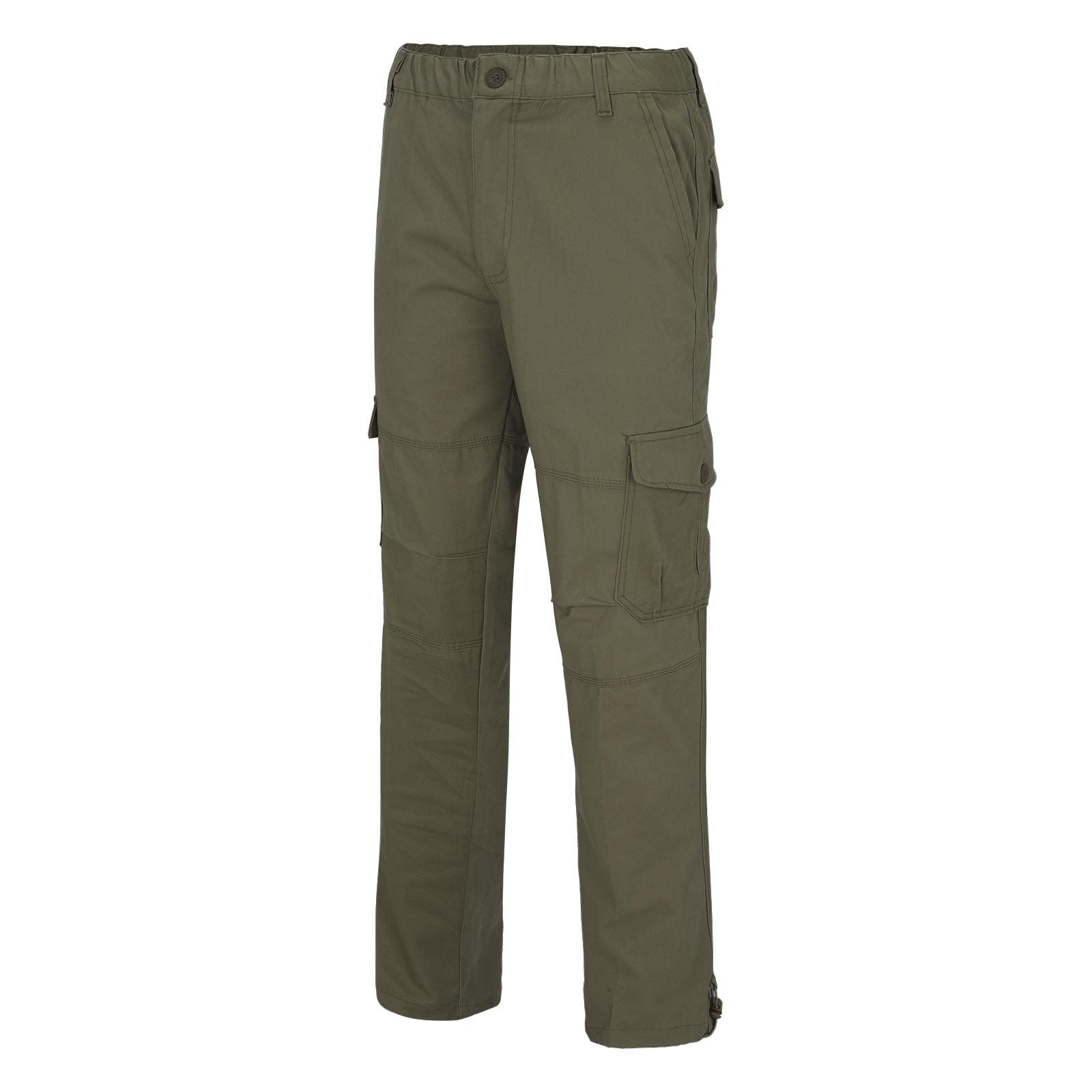 SRZYMJ Herren Cargo Hose Baumwolle Outdoor Hose mit 8 Taschen Männer Stretch Arbeitshosen Combat Tactical Hose Ranger Hose für Jagd Wandern Gelb 3XL Wanderhose Herren Leicht Jogginghose
