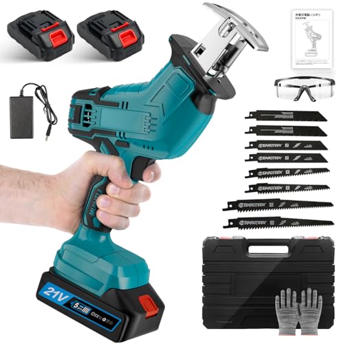 【2025新登場】レシプロソー 電動 ノコギリ21V 充電式ノコギリ...