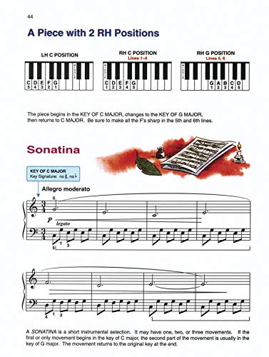 Alfred's Basic Piano Library Piano Lesson Book Level 1B méthode