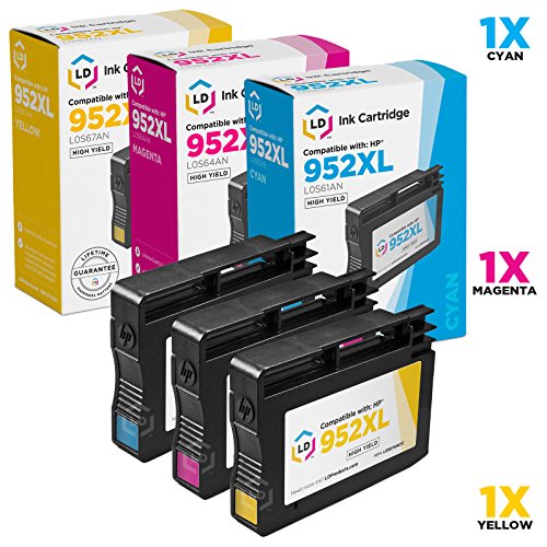 LD Compatible Ink Cartridge Replacements for HP 952XL High Yield