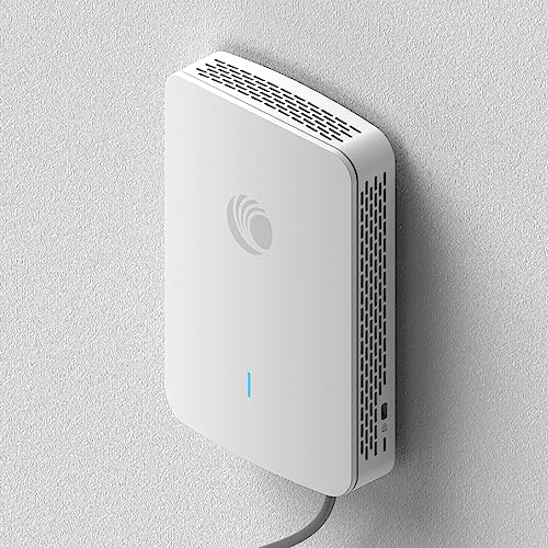 Image of Cambium Networks XV2-22H Indoor Dual-Radio Wi-Fi 6 Wall Plate Access Point - 802.11ax 2x2 2.4GHz & 5GHz, Omnidirectional Antenna, 3 x 1 GbE Ethernet, Cloud MGMT, BLE /Zigbee, Hotel, Apt, Offices (US)