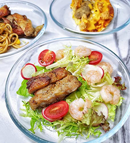 Forvino Clear Tempered Glass Dessert And Salad Plates thumb #6