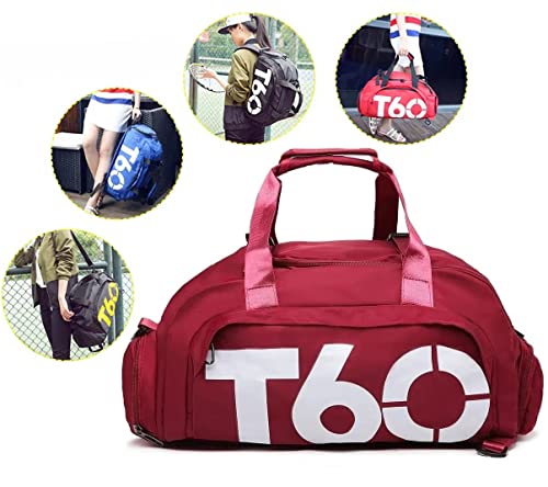 Bolsa Esportiva Mochila Academia Viagem Resistente à ÁguaT60