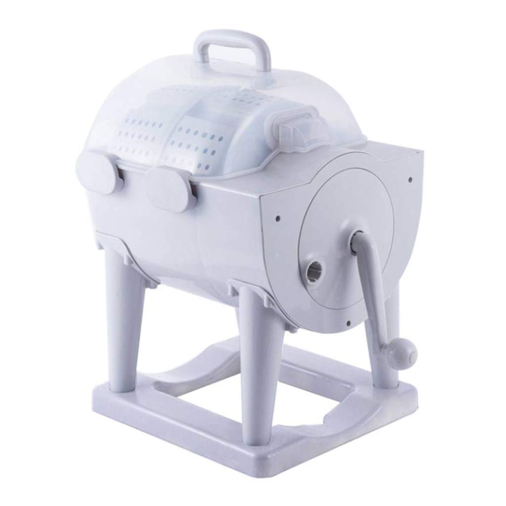 YICOL Camping Washing Machine, Compact Spin Dryer, Portable Manual Non-Electric Washer - Suitable for Dormitory, Apartment, Camping Laundry Alternative