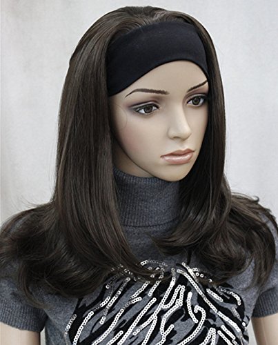 Lydell Long Straight Wave Headband Synthetic Wigs (Chestnut Brown) 6# Chestnut Brown
