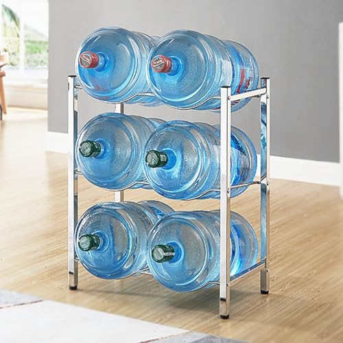 Porte-bouteilles anti-chute métallique empilable pour comptoir instable et petit espace