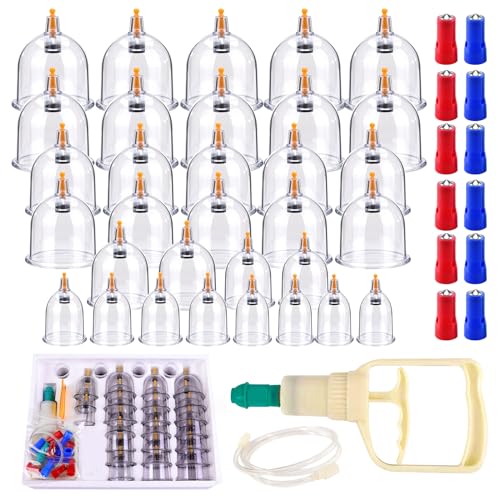 Kit ventouses chinoises pour massage et relaxation à la maison