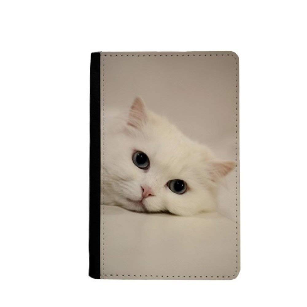 Protège-passeport chaton blanc pour protéger vos cartes et documents - 4
