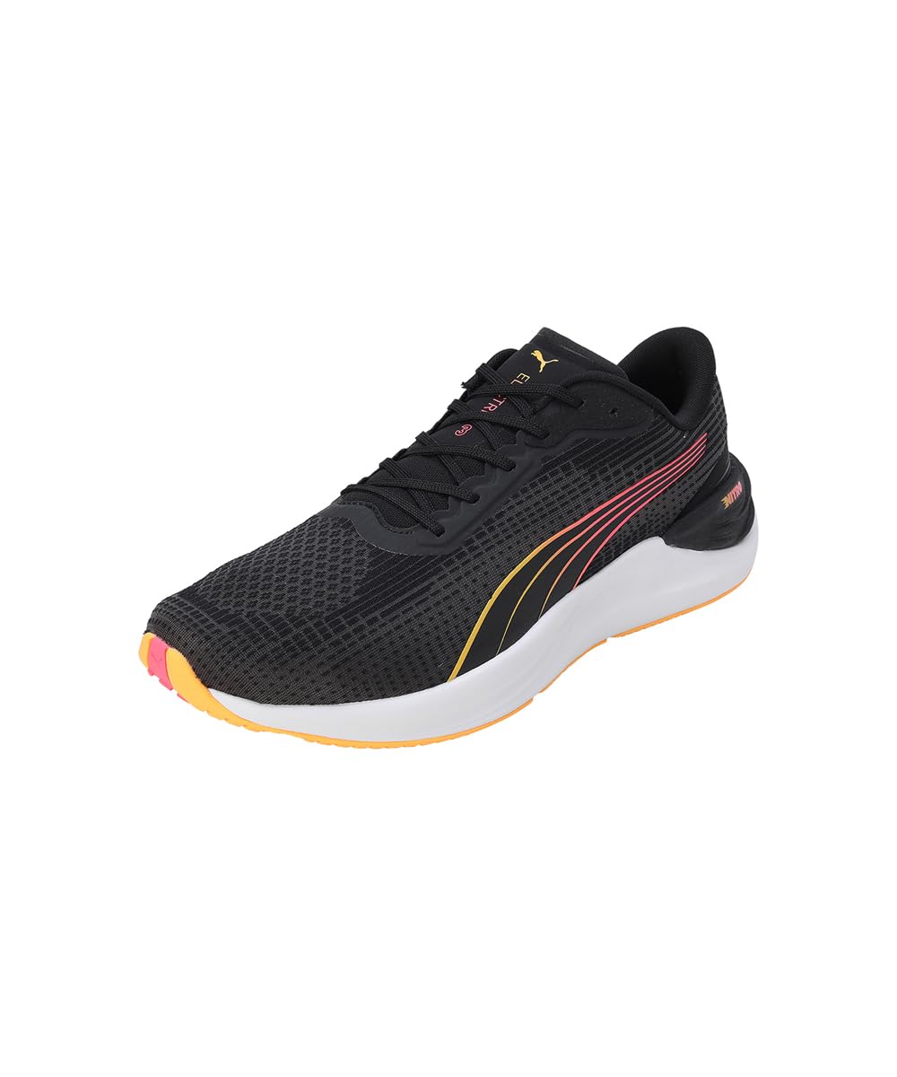 Puma Mens Electrify Nitro™ 3 Black-Sun Stream-Sunset Glow Running Shoe - 11 UK (31000201) (B0CM1FKG23) Amazon Price History, Amazon Price Tracker