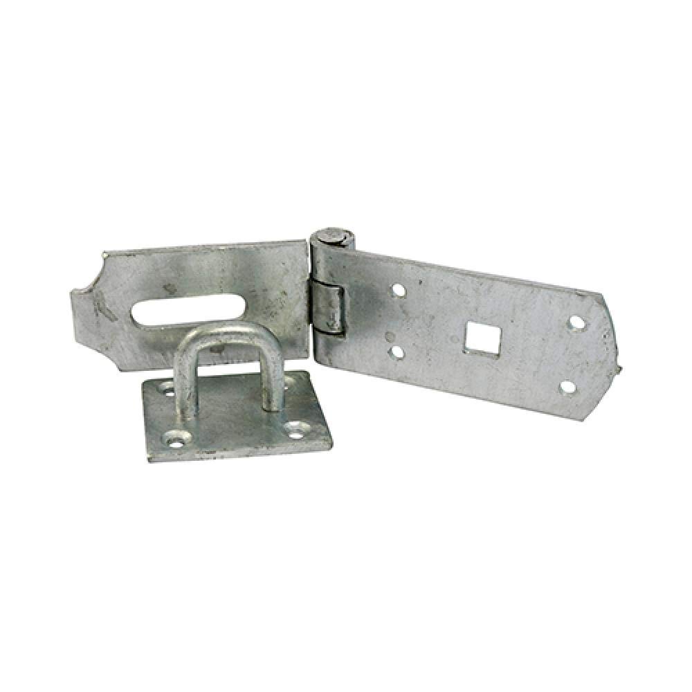 BHS10GBTaurus Secure Bolt On Hasp & Staple - Heavy Duty - Hot Dipped Galvanised - 10"
