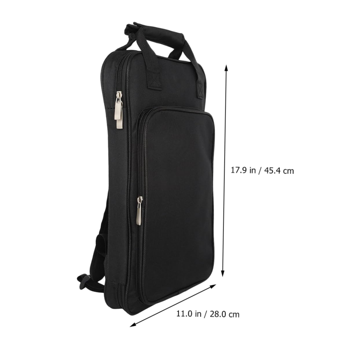 Custodia per Bacchette Batteria Oxford, Zaino e Borsa, Tasca Frontale Porta Bacchette e Pad