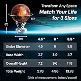 Photo of the MOVA 4.5' Mars Globe