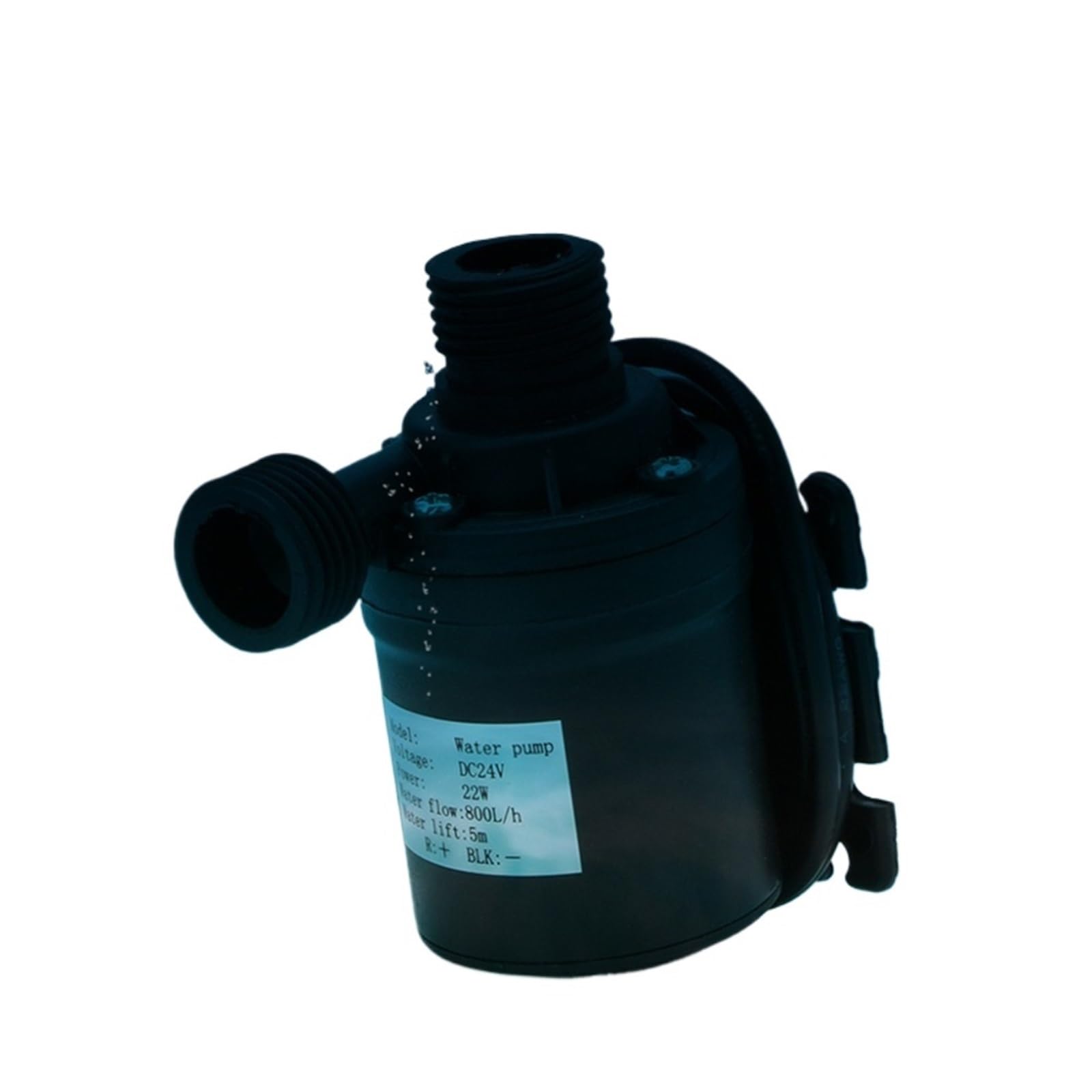 800L/H 5m DC 12V 24V Motore Brushless Solare Pompa di Circolazione dell'Acqua Pompe Immersioni(24V)
