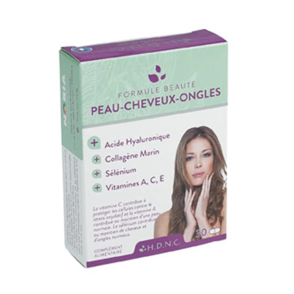 HDNC Formule Beauté Peau Ongles Cheveux 30 comprimés