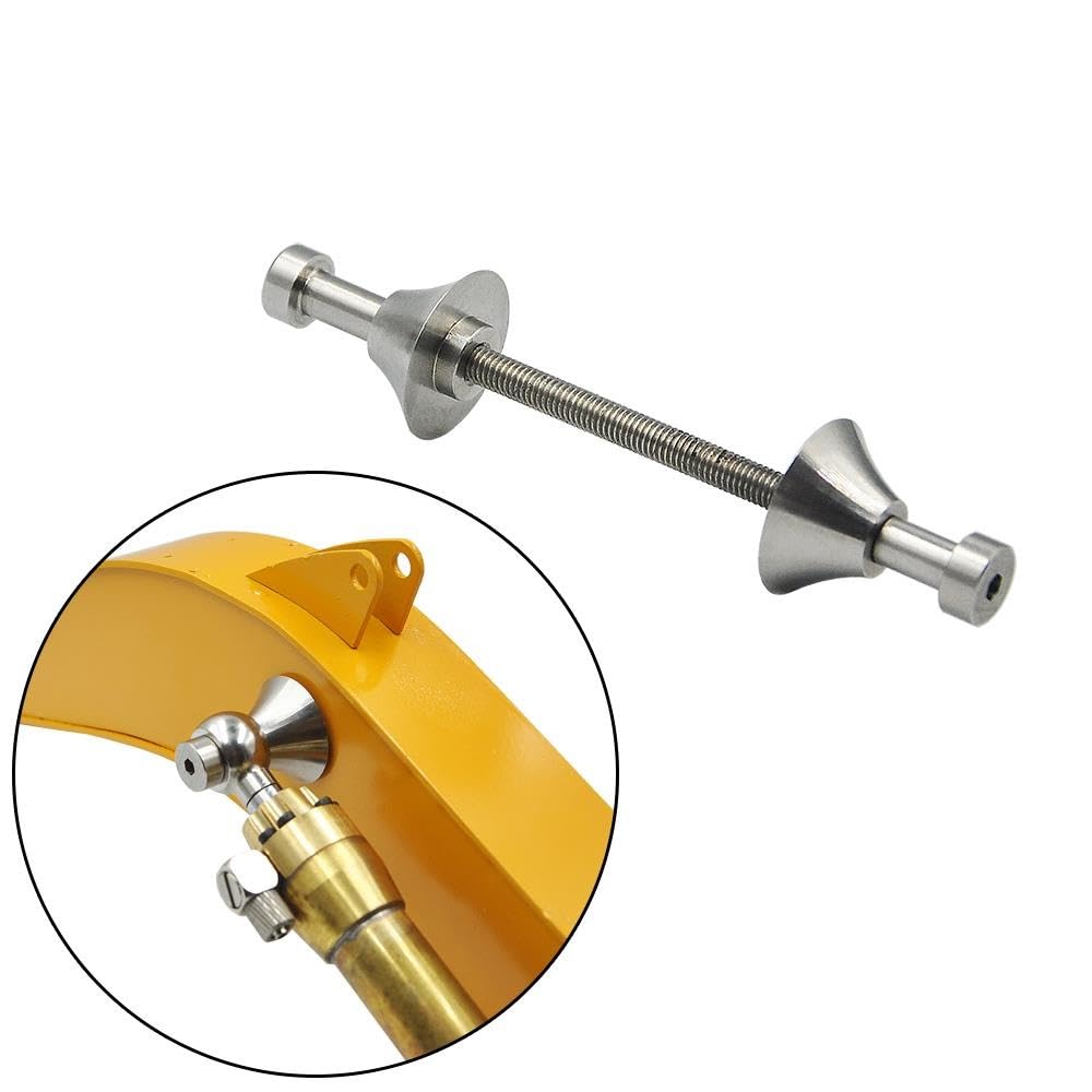 Cuscinetto Alxe fisso in acciaio inossidabile for escavatore RC for braccio in metallo e cilindro dell'olio Parti di aggiornamento for escavatore idraulico 1:14